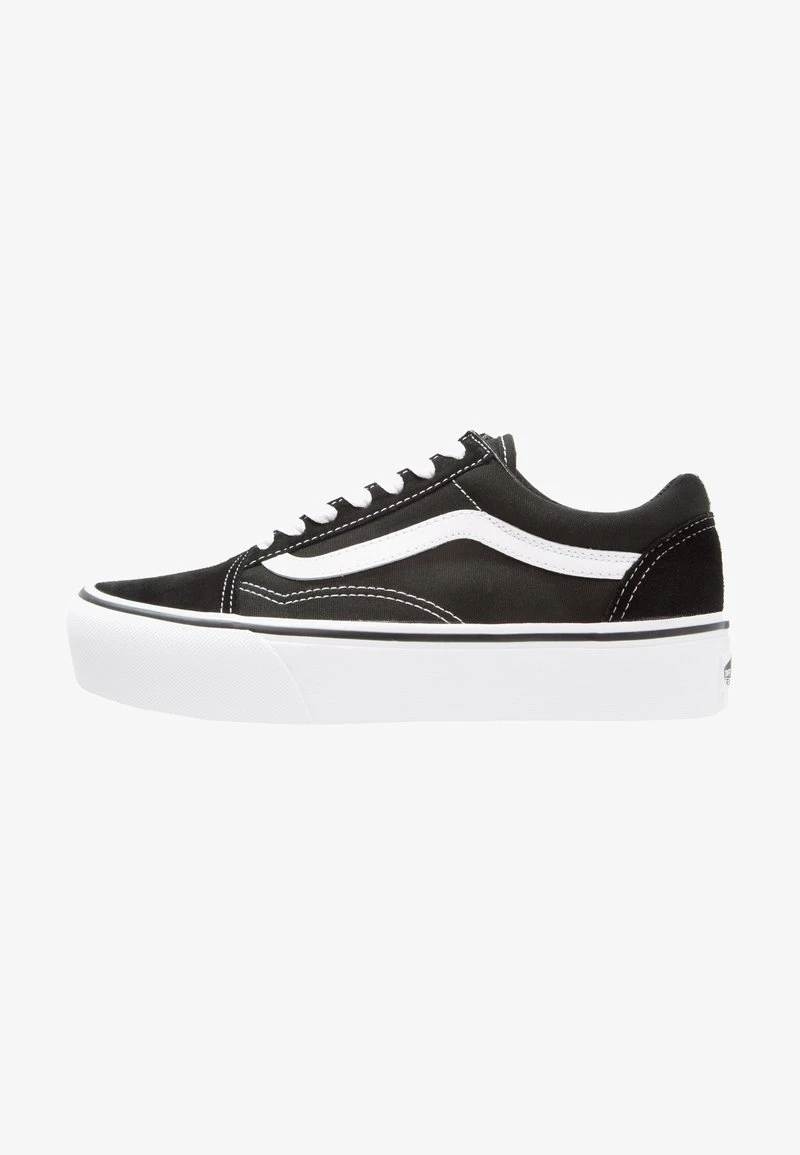 Vans UA OLD SKOOL PLATFORM - Sneaker Low - Black/white 4 Vans UA OLD SKOOL PLATFORM - Sneaker Low - Black/white – Bild 4