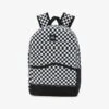 Vans MN CONSTRUCT SKOOL - Tagesrucksack - Black/white Check
