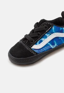 Vans IN OLD SKOOL CRIB UNISEX - Krabbelschuh - Lightning Black/blue -Vans 0284f760b12e4eb686f7ccadd71ece5d