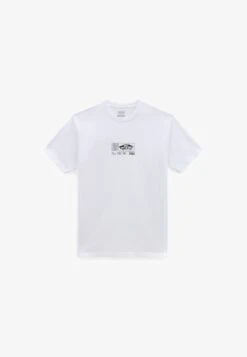 Vans TRANSFIXED 3 SS - T-Shirt Print - White -Vans 04c2f2a682264b44ac3922002d247274