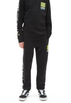 Vans REFLECTIVE CHECKERBOARD FLAME - Jogginghose - Black -Vans 066b8ae85a1840cc995dd72e09e06c78