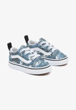 Vans TD OLD SKOOL - Lauflernschuh - Medium Blue -Vans 06a3e80965cf400f9da116992865368d