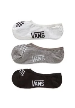 Vans WM CLASSIC CANOODLE (6.5-10, 3PK) - Füßlinge - Black-white -Vans 0740046ecbad483aafb240f6448366c1
