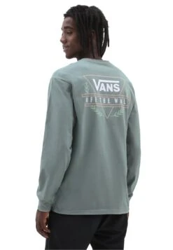 Vans CRESTED SHAPER LS - Langarmshirt - Medium Green -Vans 0753fee8c6f648edb7fe1fc9fd36e39c 1