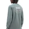 Vans CRESTED SHAPER LS - Langarmshirt - Medium Green