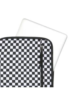 VANS PADDED LAPTOP SLEEVE - Notebooktasche - Black White Check -Vans 091e13b3f4694774b0577d3f4658ff65
