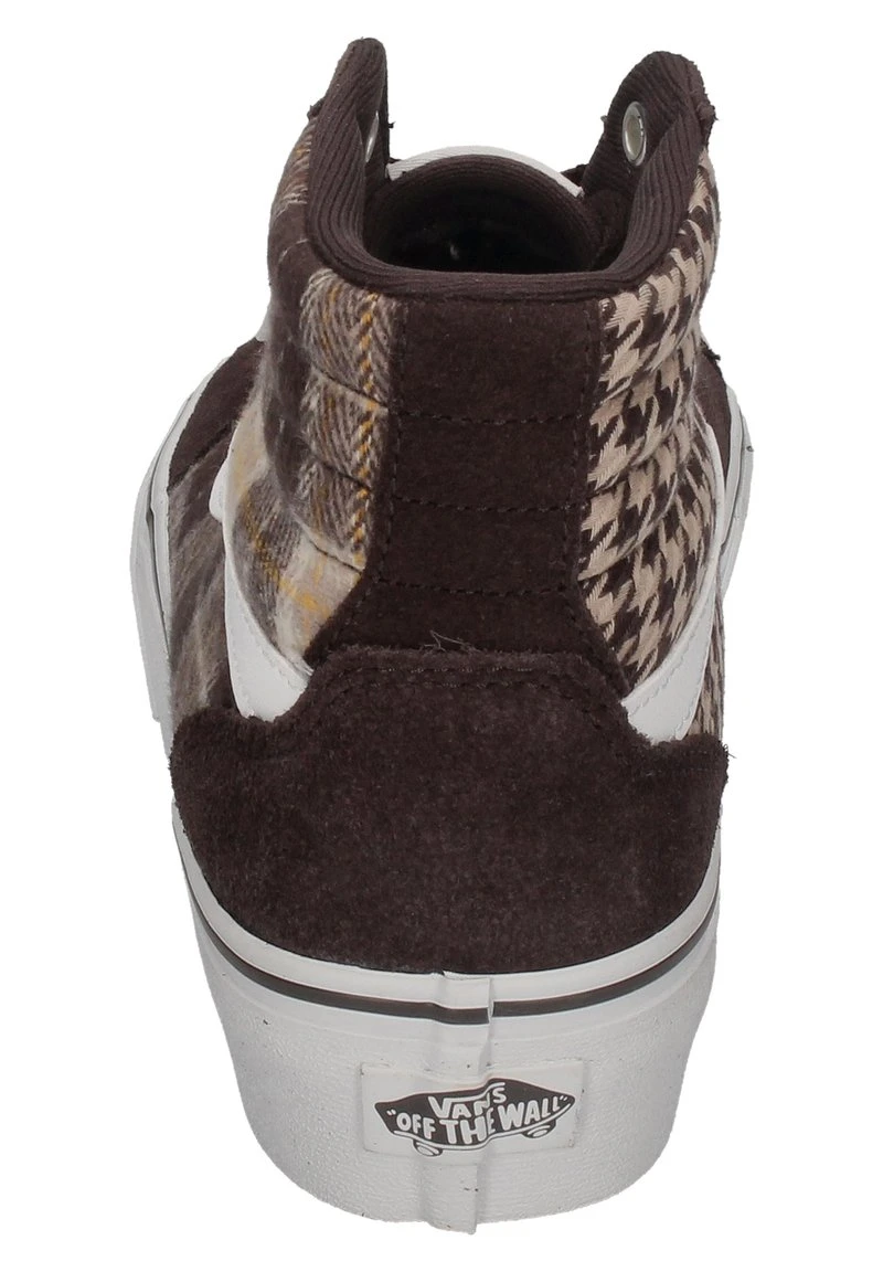 Vans FILMORE HI PLATFORM PLAID - Sneaker High - Plaid Mix Brown White 3 Vans FILMORE HI PLATFORM PLAID - Sneaker High - Plaid Mix Brown White – Bild 3
