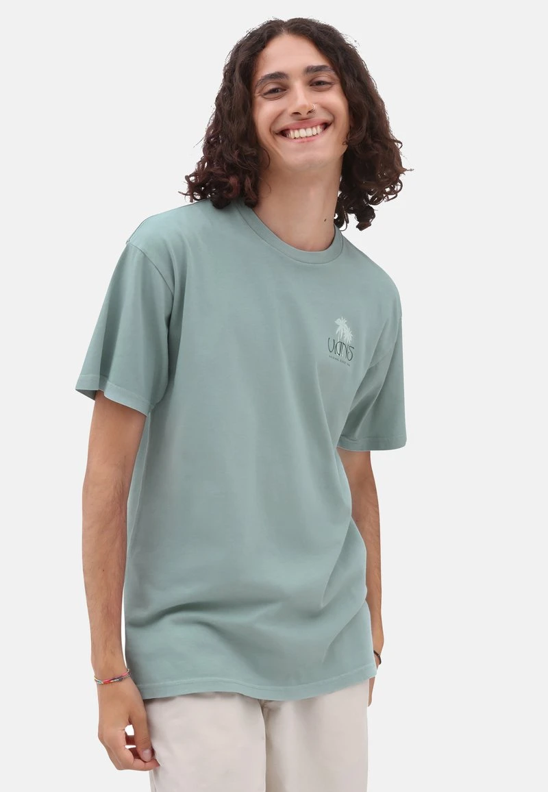 Vans SUNSET DUAL PALM VINTAGE SS TEE - T-Shirt Print - Medium Green 2 Vans SUNSET DUAL PALM VINTAGE SS TEE - T-Shirt Print - Medium Green – Bild 2