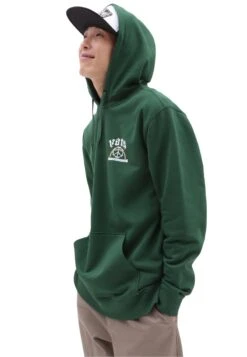 Vans OPPOSITE UNITE - Kapuzenpullover - Dark Green -Vans 0f075bbec00f4c5691709a05020e530e