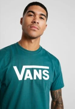 Vans CLASSIC - T-Shirt Print - Trekking Green -Vans 0f0a5df853244e25a17b6684333ba28d