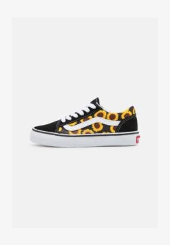 Vans OLD SKOOL UNISEX - Sneaker Low - Black/yellow
