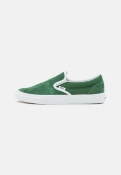 Vans CLASSIC SLIP ON UNISEX - Slipper - Club Green/white -Vans 0fe0a52a87144b709a3baf4c920adb67 1