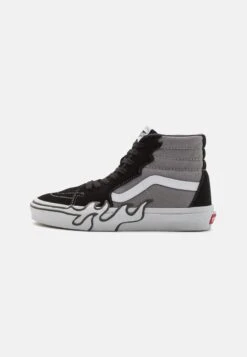 Vans SK8-HI FLAME UNISEX - Sneaker High - Gray