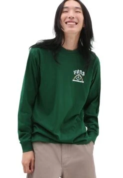 Vans OPPOSITES UNITE LS - Langarmshirt - Dark Green -Vans 13b128fdcc644ce78052b501fb4890df 1