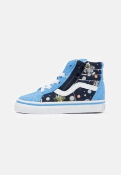 Vans SK8-HI REISSUE SIDE ZIP UNISEX - Sneaker High - Glow Cosmic Zoo/black/blue