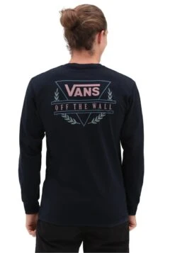Vans CRESTED SHAPER LS - Langarmshirt - Navy