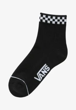 Vans WM PEEK-A-CHECK CREW (6.5-10, 1PK) - Socken - Black -Vans 18ede629a60f4ab192e9e9f8d7a41005 1