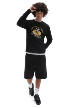 Vans PERMANENT VACATION CREW - Sweatshirt - Black