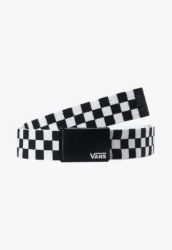 Vans MN DEPPSTER II WEB BELT - Gürtel - Black/white -Vans 19b4aad47dc2476595cfb6466115f31b