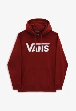 Vans MN CLASSIC PO H - Kapuzenpullover - Medium Red -Vans 1c3625b8a3df41a798e837fc9808d630