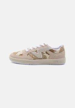 Vans LOWLAND UNISEX - Sneaker Low - Desert Camo Tan/white
