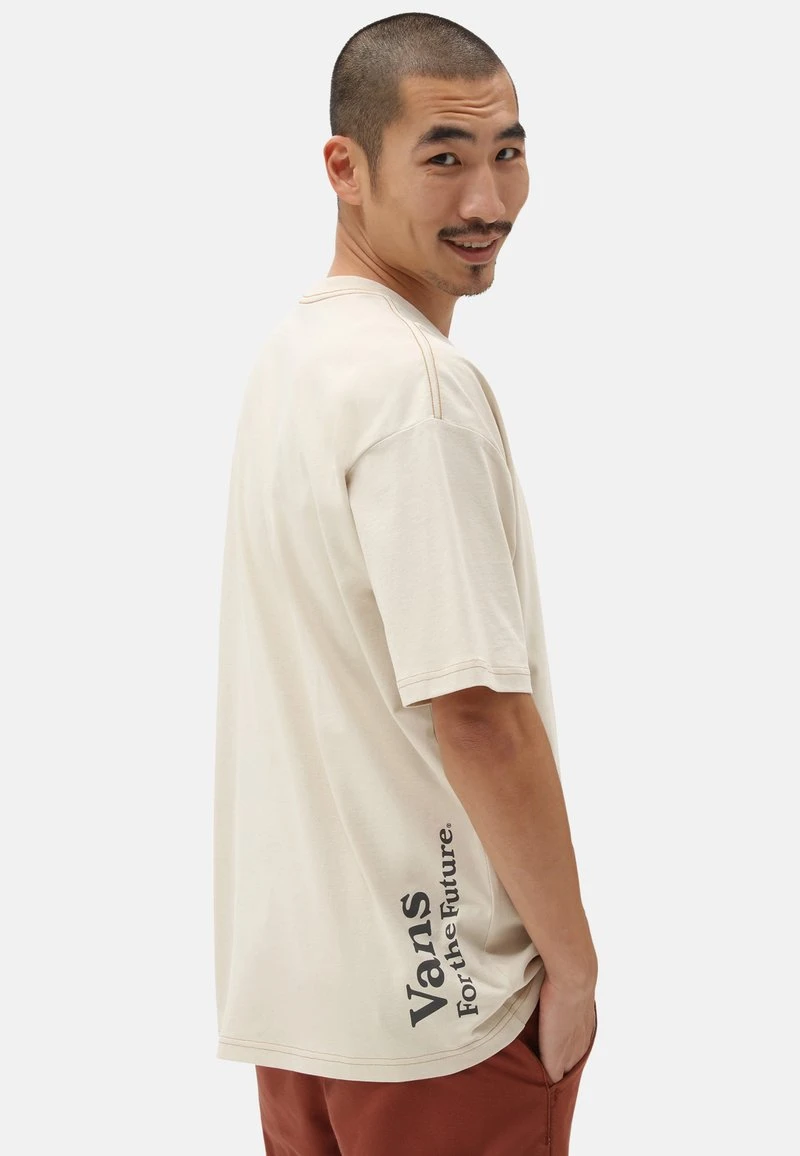Vans HARMONY OST SS - T-Shirt Print - Light Beige 1 Vans HARMONY OST SS - T-Shirt Print - Light Beige