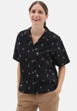 Vans RESORT FLORAL SS - Hemdbluse - Medium Orange -Vans 1ea2af48cf5845e08563b384b1659e93