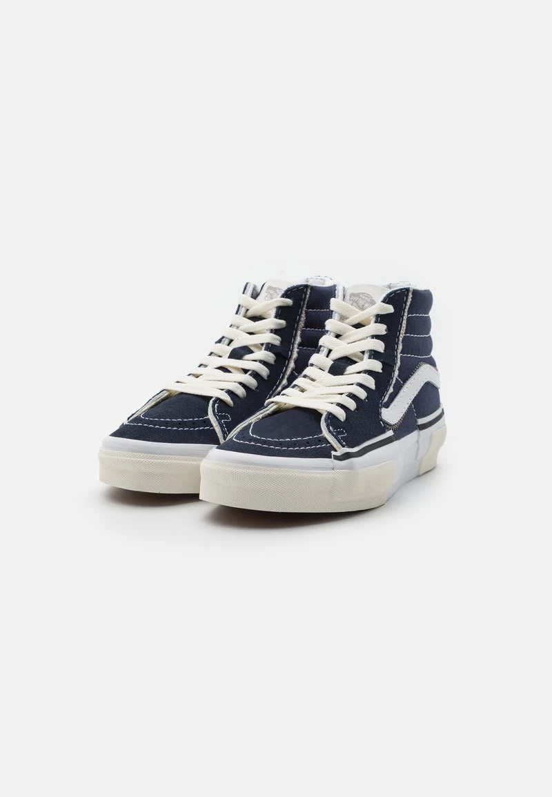 Vans SK8 HI RECONSTRUCT UNISEX - Sneaker High - Navy/white 2 Vans SK8 HI RECONSTRUCT UNISEX - Sneaker High - Navy/white – Bild 2