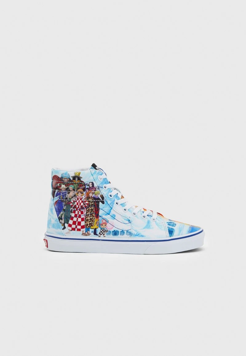 VANS X ONE PIECE SK8-HI UNISEX - Sneaker High - Light Blue/white/multi-coloured 2 VANS X ONE PIECE SK8-HI UNISEX - Sneaker High - Light Blue/white/multi-coloured – Bild 2
