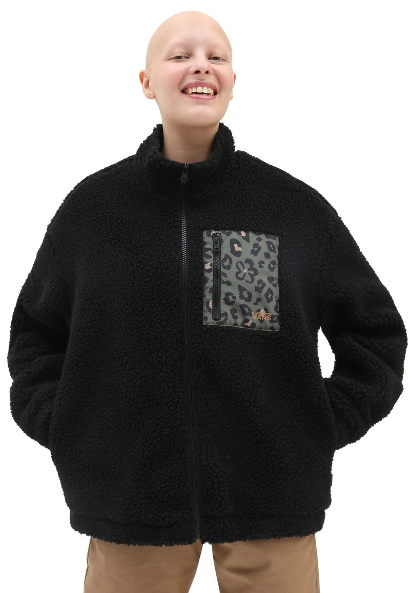 Vans ON THE WALL MOCK - Fleecejacke - Black 5 Vans ON THE WALL MOCK - Fleecejacke - Black – Bild 5