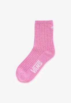 Vans WM KICKIN IT CREW - Socken - Medium Pink