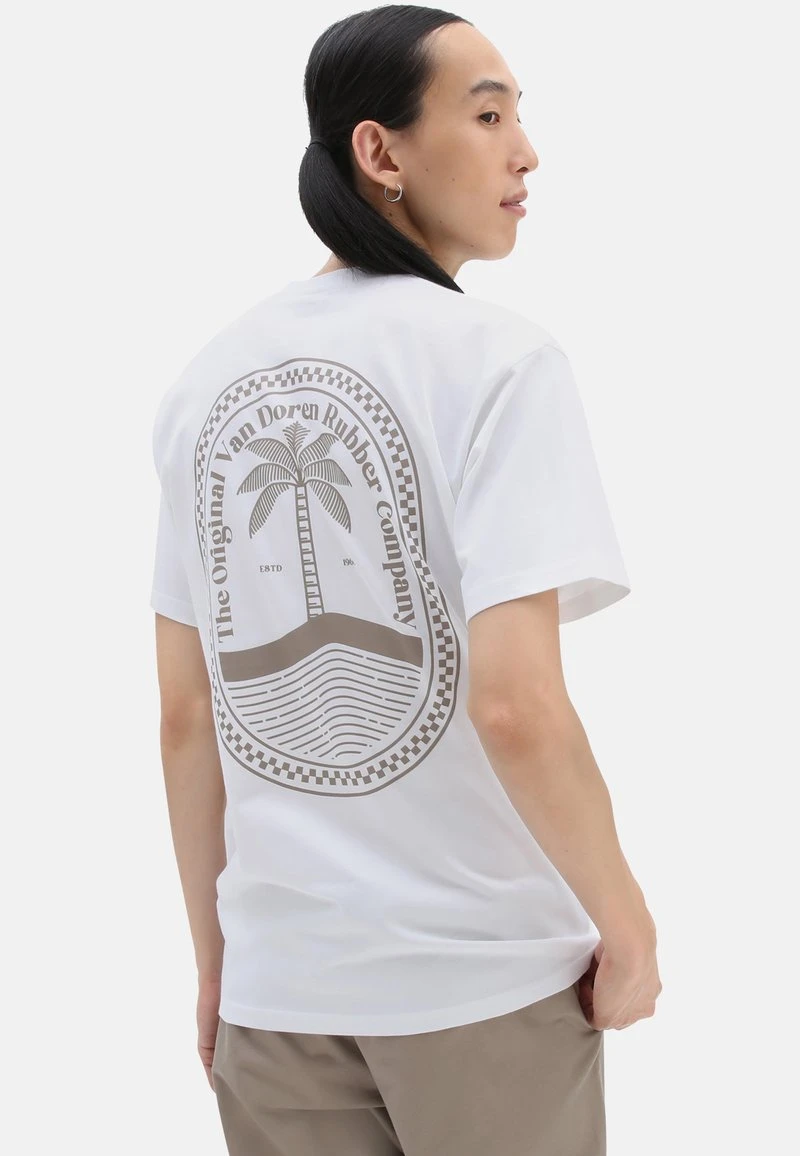 Vans VD COMPANY ISLAND SS - T-Shirt Print - White 5 Vans VD COMPANY ISLAND SS - T-Shirt Print - White – Bild 5
