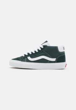 Vans MID SKOOL 37 UNISEX - Sneaker High - Darkest Spruce/true White