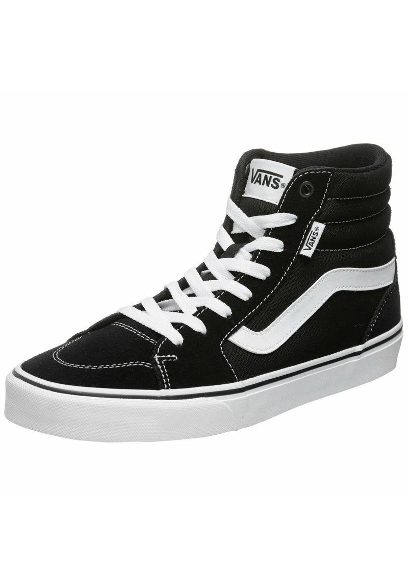 Vans FILMORE HI - Sneaker High - Suede Canvas Black White 2 Vans FILMORE HI - Sneaker High - Suede Canvas Black White – Bild 2