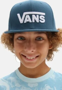 Vans DROP V II SNAPBACK - Cap - Medium Blue -Vans 30604d1567e746c0ae1a0e23fbc27eac 3