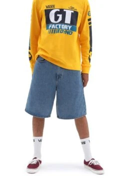 Vans COVINA - Jeans Shorts - Blue Denim