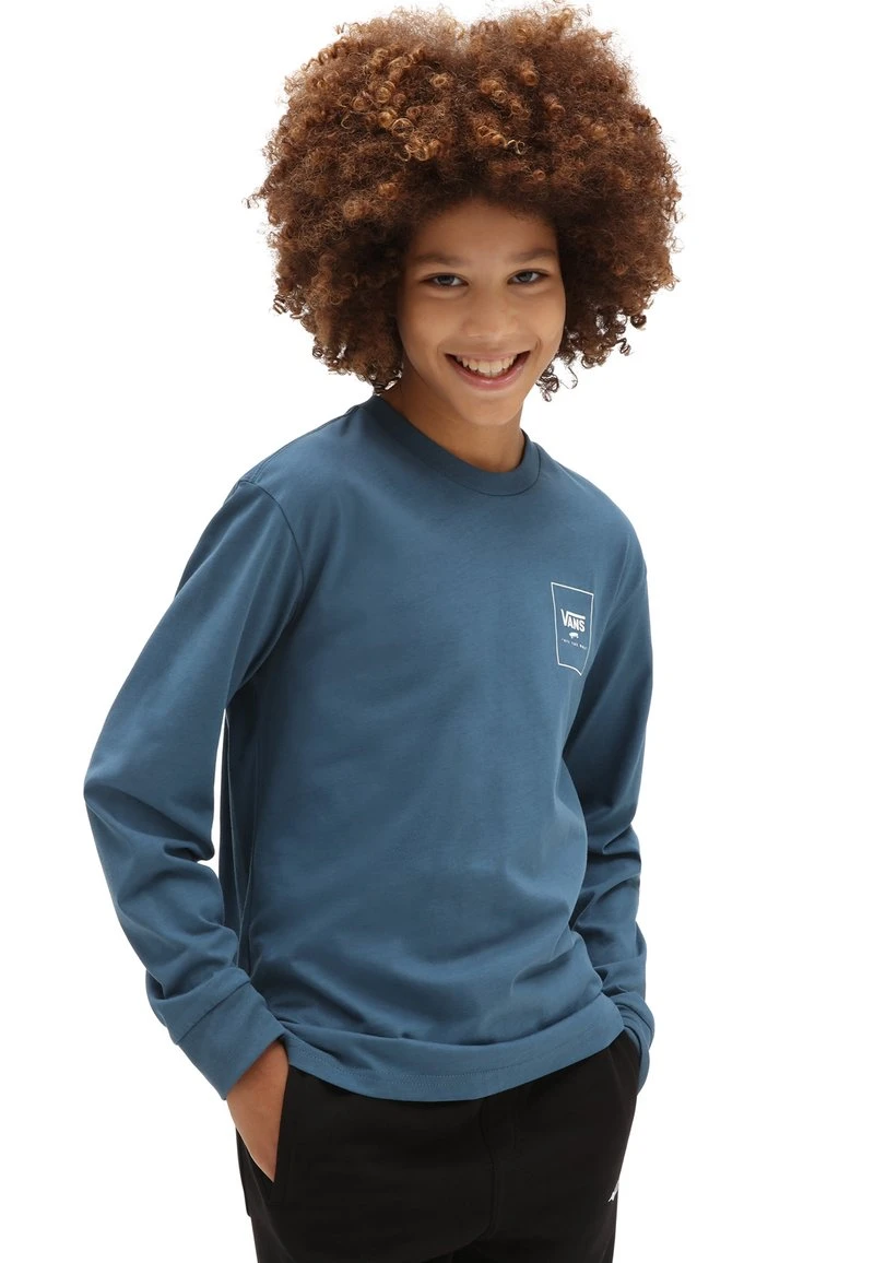 Vans BY PRINT BOX LS - Langarmshirt - Medium Blue 2 Vans BY PRINT BOX LS - Langarmshirt - Medium Blue – Bild 2