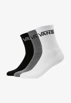 Vans CLASSIC CREW 3 PACK - Socken - Black Assorted
