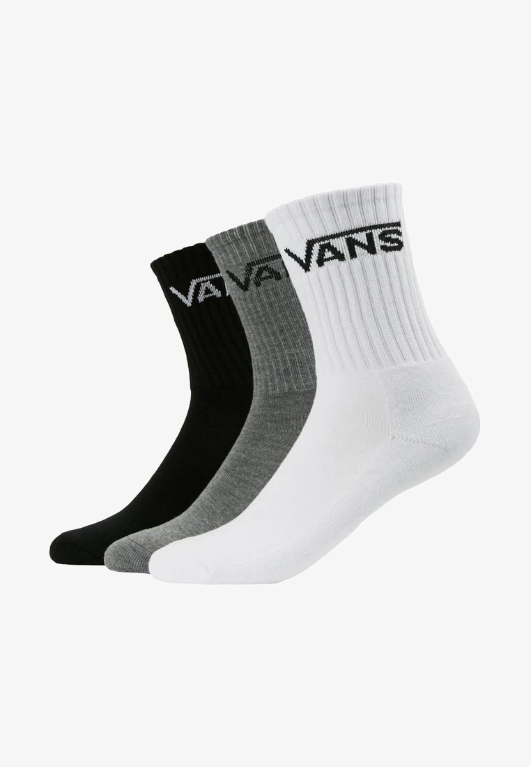 Vans CLASSIC CREW 3 PACK - Socken - Black Assorted 1 Vans CLASSIC CREW 3 PACK - Socken - Black Assorted