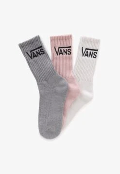Vans WM CLASSIC CREW WMNS 3PK - Socken - Medium Pink -Vans 38474b15e5bc4d2dbf2bc8979a82352a 1