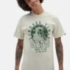 Vans STRANGE TIMES SS - T-Shirt Print - White