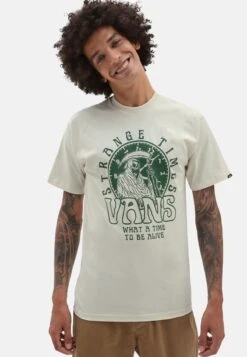 Vans STRANGE TIMES SS - T-Shirt Print - White