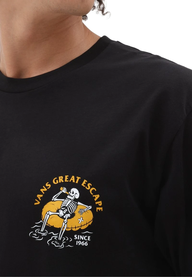 Vans PERMANENT VACATION SS - T-Shirt Print - Black 3 Vans PERMANENT VACATION SS - T-Shirt Print - Black – Bild 3