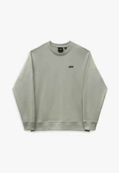 Vans VARSITY BOXY FIT CROP P/O - Sweatshirt - White -Vans 39edbbda43404c57ad91f2349551fcb9