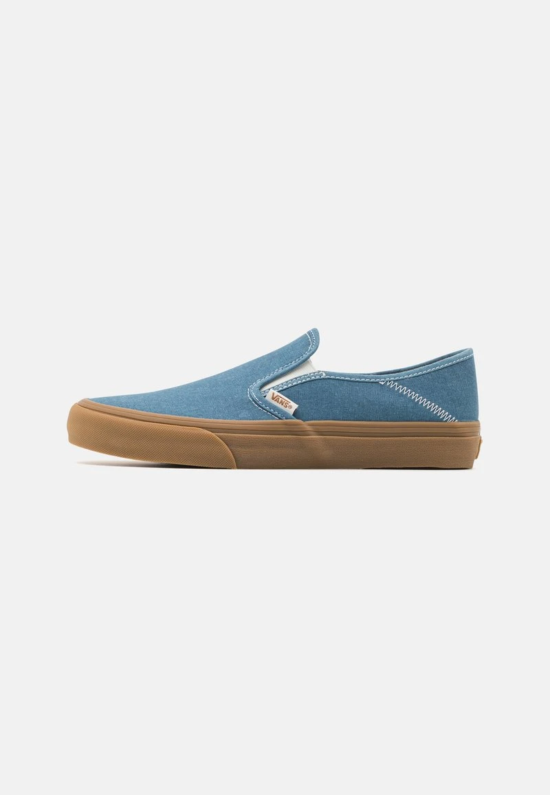 Vans SLIP ON VR3 UNISEX - Sneaker Low - Salt Wash/captains Blue 1 Vans SLIP ON VR3 UNISEX - Sneaker Low - Salt Wash/captains Blue