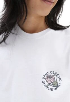 Vans TRIED AND TRUE ROSE SS TEE - T-Shirt Print - White 8 Vans TRIED AND TRUE ROSE SS TEE - T-Shirt Print - White -Vans 3bc46bc37a37497e8ee2c9b40b3082d3