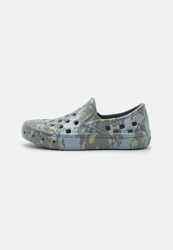 Vans SLIP-ON TRK UNISEX - Slipper - Paint Splatter/frost Grey