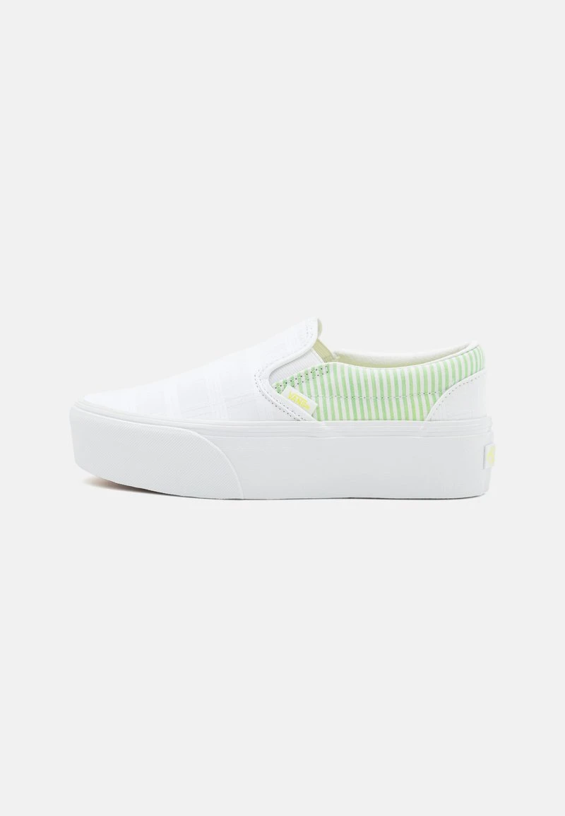 Vans CLASSIC SLIP ON STACKFORM - Slipper - Green/true White 2 Vans CLASSIC SLIP ON STACKFORM - Slipper - Green/true White – Bild 2