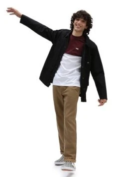 Vans MN COLORBLOCK TEE - T-Shirt Print - White -Vans 3d69742841b643eabe239e9cf2e06567