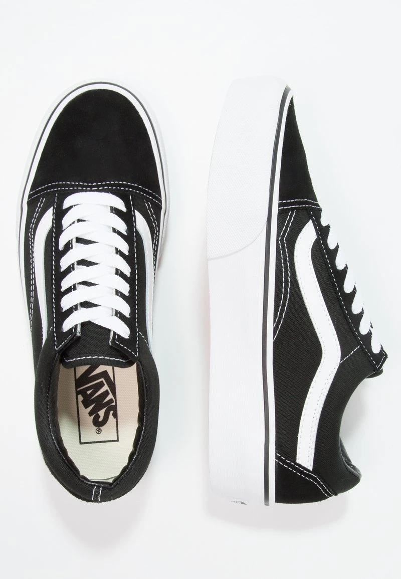 Vans UA OLD SKOOL PLATFORM - Sneaker Low - Black/white 6 Vans UA OLD SKOOL PLATFORM - Sneaker Low - Black/white – Bild 6